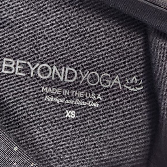 BEYOND YOGA Alloy Rainbow Ombre High Waisted Speckled Midi Legging USA SIZE XS - Picture 13 of 15